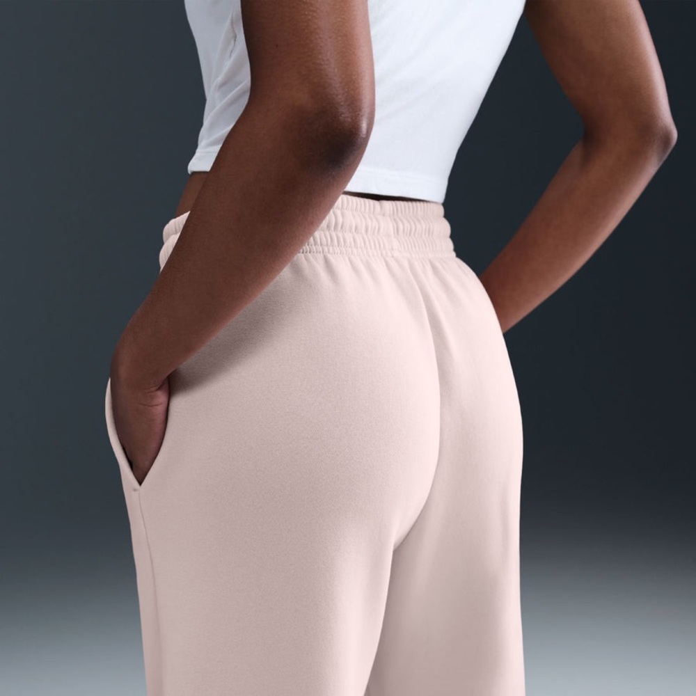 Nike Phoenix Fleece Wide Leg Soft Pink Sweatpants Women’s Small - Picture 6 of 13
